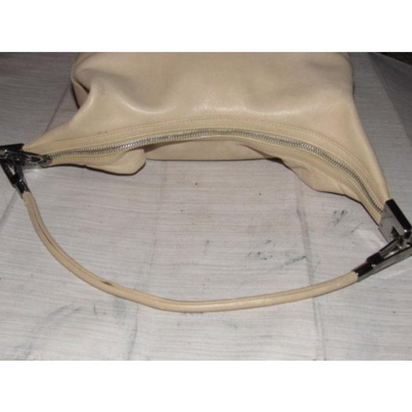 Vintage RARE Gucci HOBO Tom Ford Era Ivory Leather  Removable Strap - Picture 7 of 12